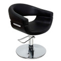9004-WR6-001 styling chair, black
