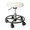 2600A-5-009 swivel pedicure stool, white