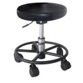 2600A-5-001 swivel pedicure stool, black