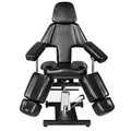 3728G-A-001-HD black hydraulic tattoo chair with wheels