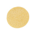 1-RD-BG Round facial sponge, T12mm, beige