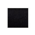 Cotton spa towel 16x32in 100g, black 12pc/pk