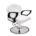 31307J-7-3065A barber/threading chair, white