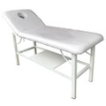 3733E-II-09-WE-L two section massage bed, white