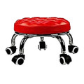2600A-20-050 fixed height pedicure stool
