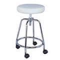 2603A-04-009 rotatable stool, white