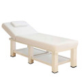 3733H-II-09-ME-L 2 section facial bed, white