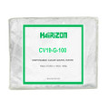 CV19-G-100 disposable clear gown 120x150cm, 100pc/pk
