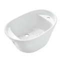 PSC-2-009 ceramic footbath with hot/cold water