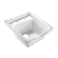 PSC-3-009 ceramic footbath with hot/cold water