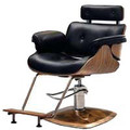 9036-WS2V-057 vintage styling chair, brown