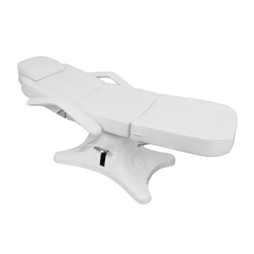 3558AIII009HD 3 section hydraulic facial bed, white