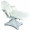 3558B-III-009-HD 3 section hydraulic facial bed, white
