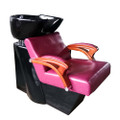 32804CHJ-050 shampoo basin chair set, red