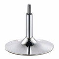 F1 chrome small flat round base with gas pump D38cm