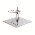WS-4 chrome square base with hydraulic pump for styling chair