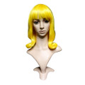 96SK#yellow synthetic hair wig