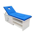 W-II-09-02-CB wooden facial massage bed with cabinet