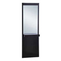 2515C-001-S single sided mirror workstation on stand