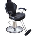 2201I-12-01 threading/styling chair, black