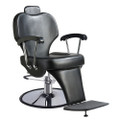 2201L-7-01 barber chair, black, Display set
