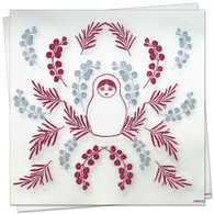 Poupee Russe Rouge Dinner Napkin