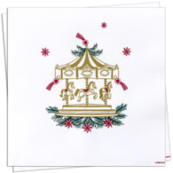 Carrousel Dinner Napkin