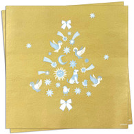 Christmas Tree Or Dinner Napkin
