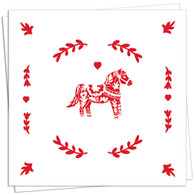 Poney Cocktail Napkin