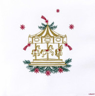  Carrousel Cocktail Napkin