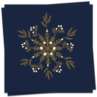 Fleur Des Neiges Cocktail Napkin