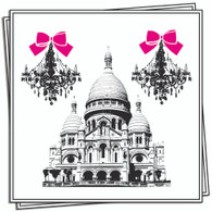 Sacre Coeur Cocktail Napkin
