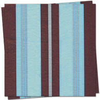 Stripes Silver Cocktail Napkin