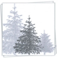 Silver Forest Dinner Napkin
