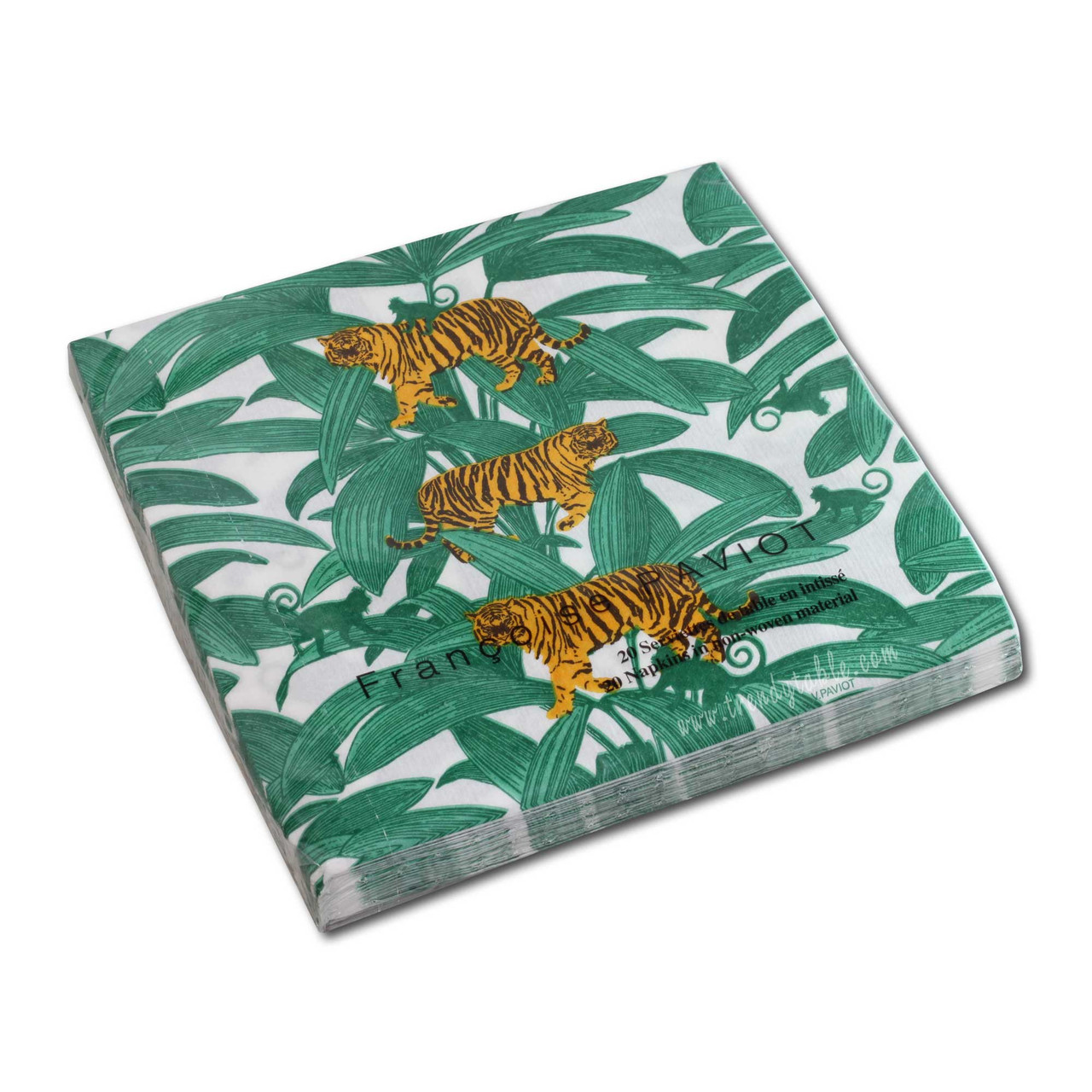Tiger Decorative Paper Dinner Napkin Paviot