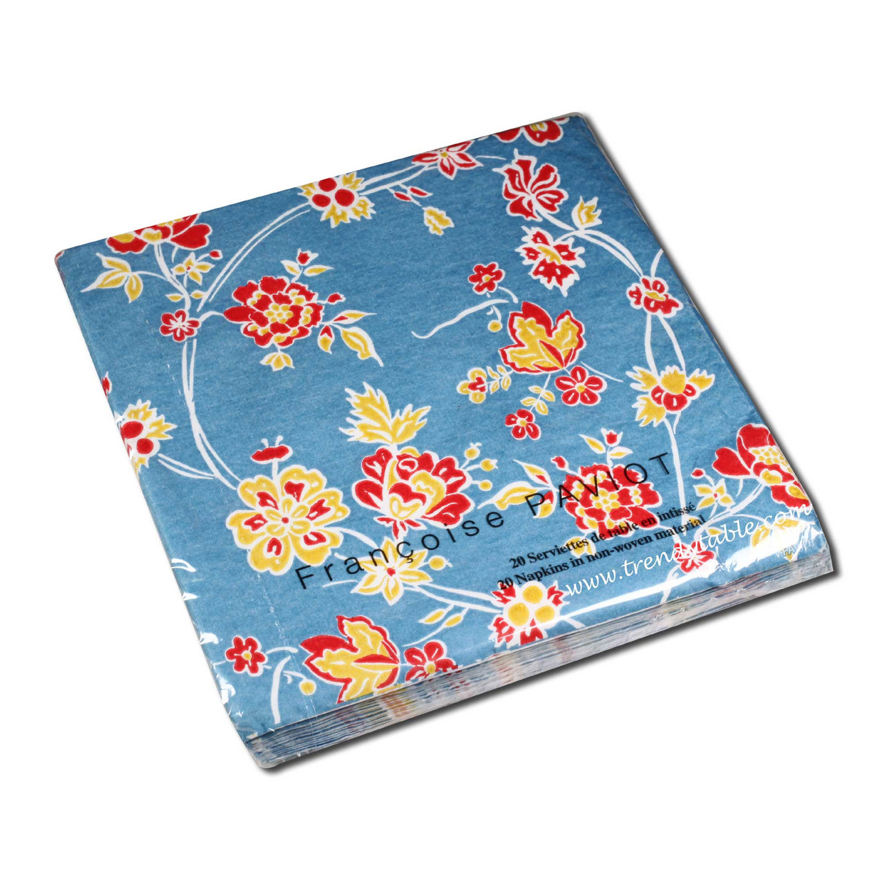 Princess Blue Paper Dinner Napkin Paviot