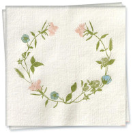 Fleurs des Prés Cocktail Napkin