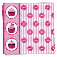 Cupcake Dinner Napkin