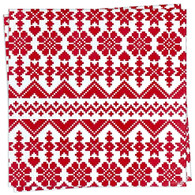 Jacquard Rouge Dinner Napkin