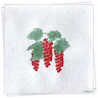 Groseille Cocktail Napkin