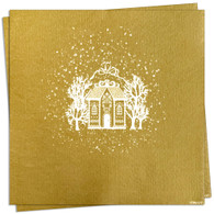 Maison Pain D'Epice Or Dinner Napkin