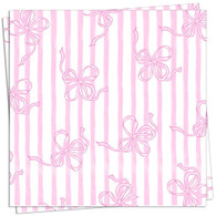 Ruban Rose Dinner Napkin