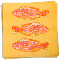 Poisson de Lumiere Rouge Dinner Napkin