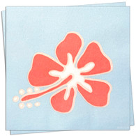 Hibiscus Cocktail Napkin