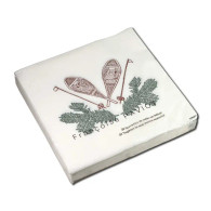 Snowshoe Dinner Napkin