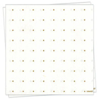 Cosmos Gold Cocktail Napkin
