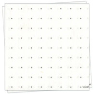 Cosmos Silver Cocktail Napkin