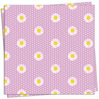 Paquerette Pink Cocktail Napkin
