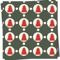 Tannenbaum Green Cocktail Napkin