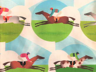 Racehorses large circle